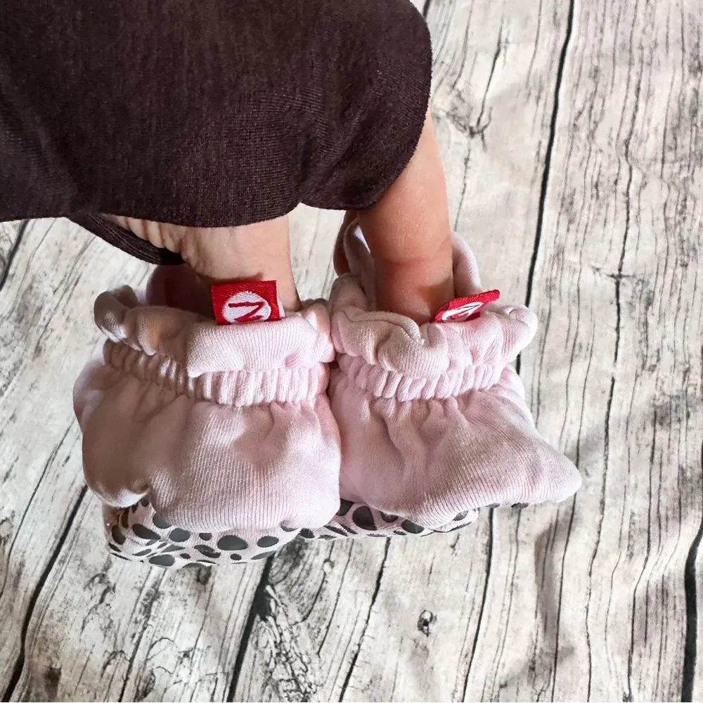 Zutano Pink Baby / Newborn Booties